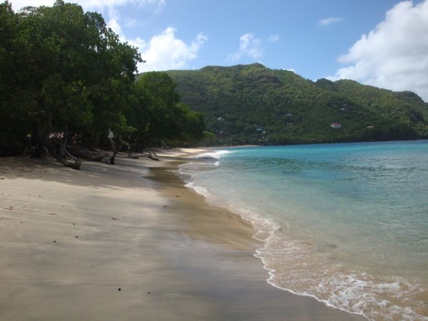 Pláž Lower Bay - Bequia, Svatý Vincenc a Grenadin, Karibik