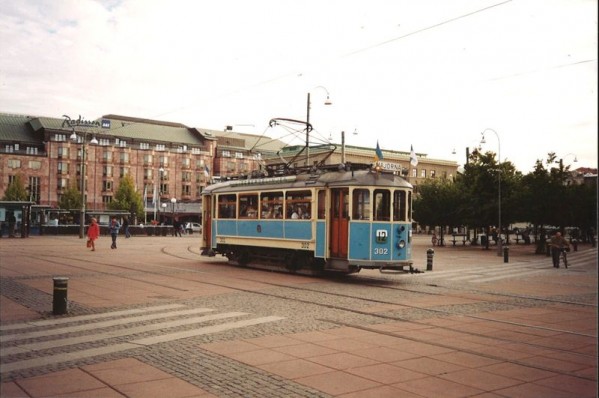 Tramvaj - Göteborg, Švédsko